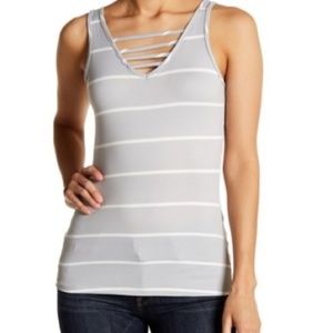 POOF! | STRIPED TANK TOP